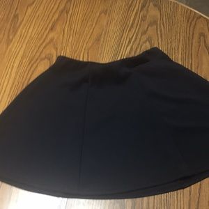 Black skater skirt